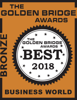 2018 Golden Bridge Bronze Award logo